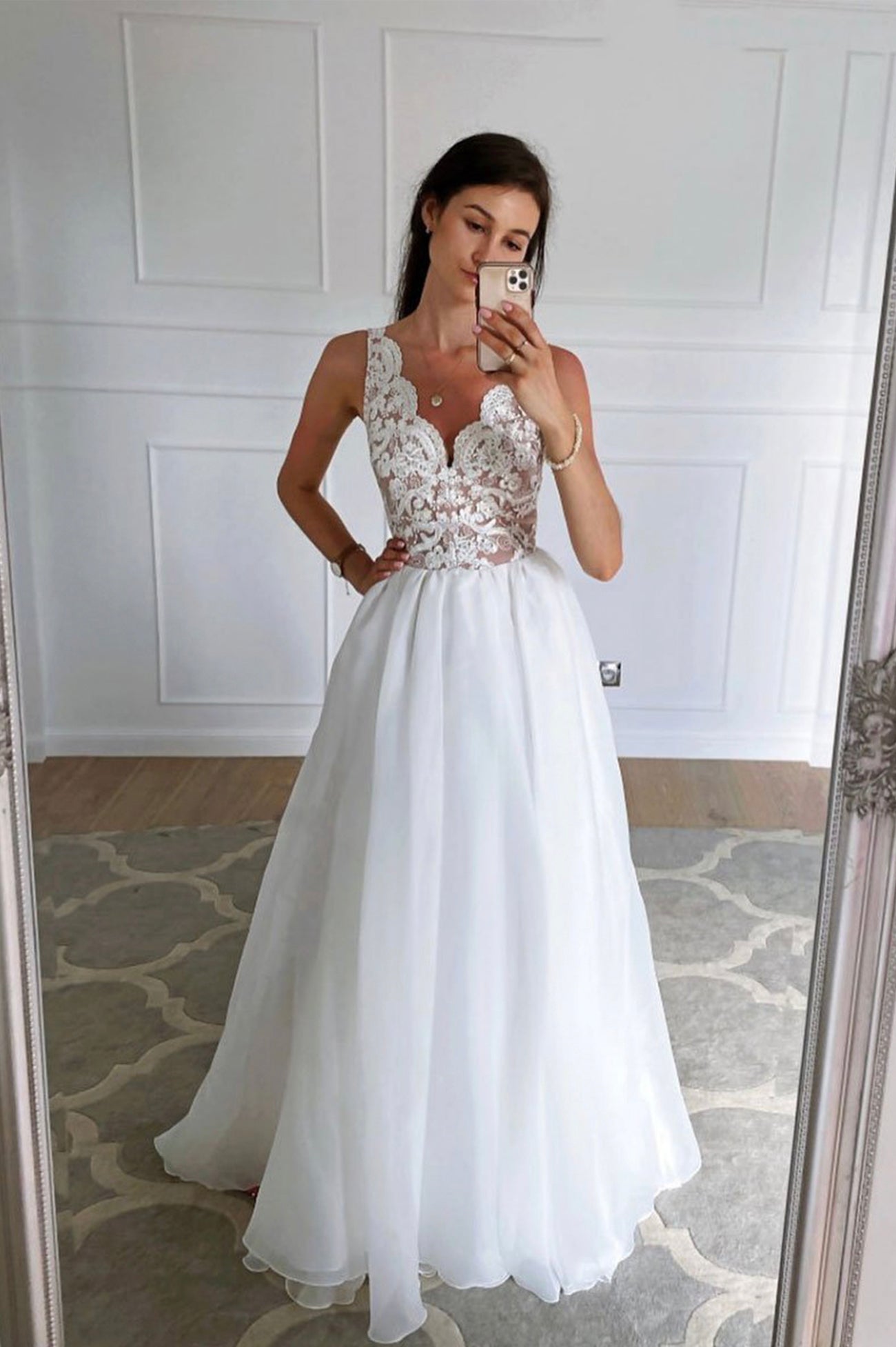 Cute white prom clearance dresses