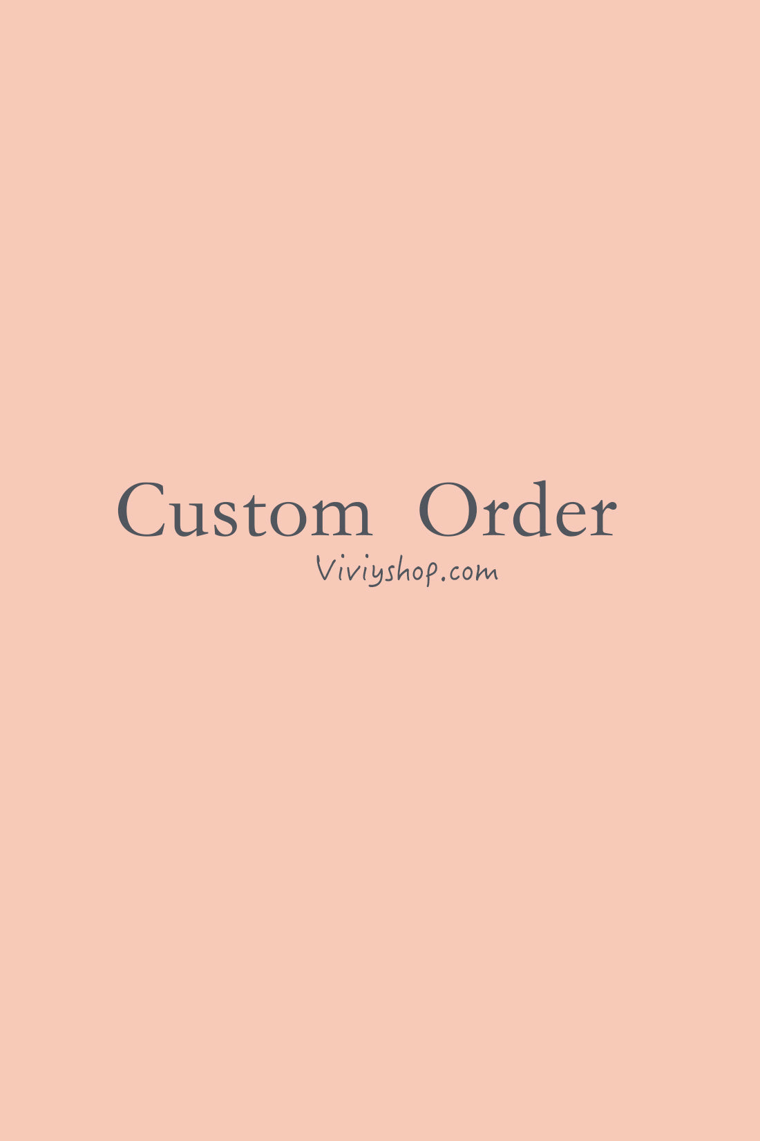 Custom Order for Myesha Pollard
