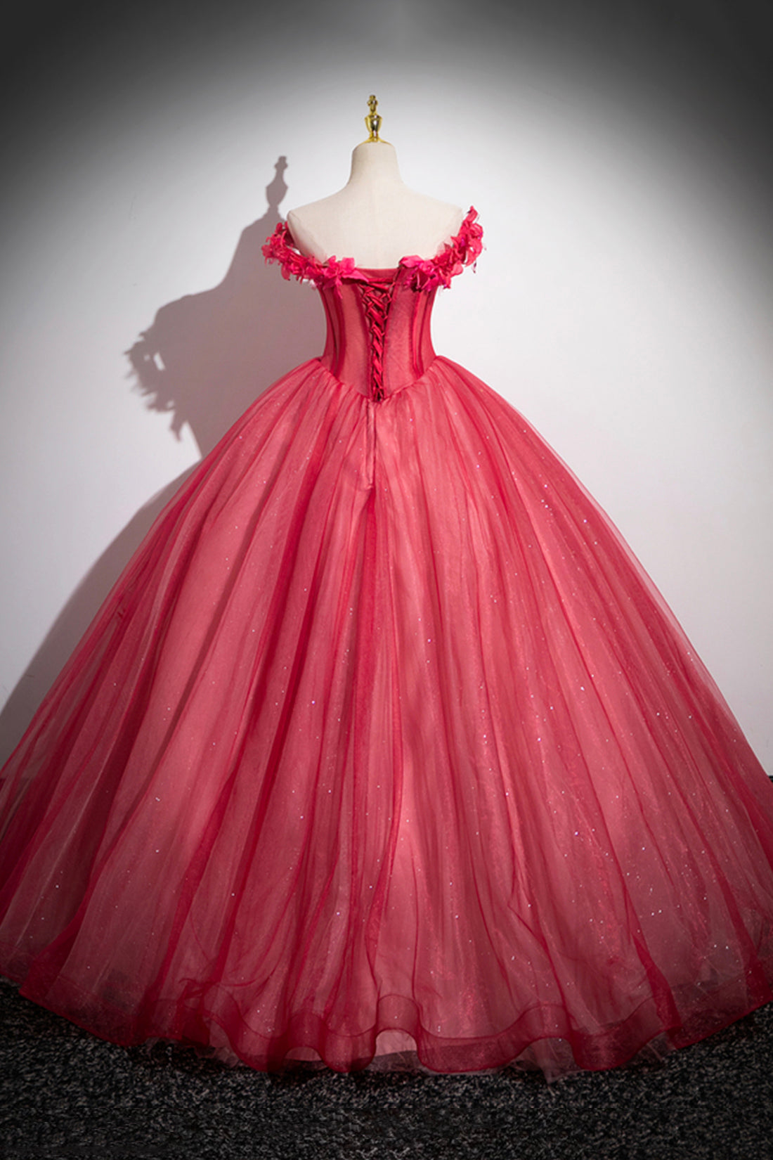 Dark Pink Colour Indo Western Gown – Panache Haute Couture