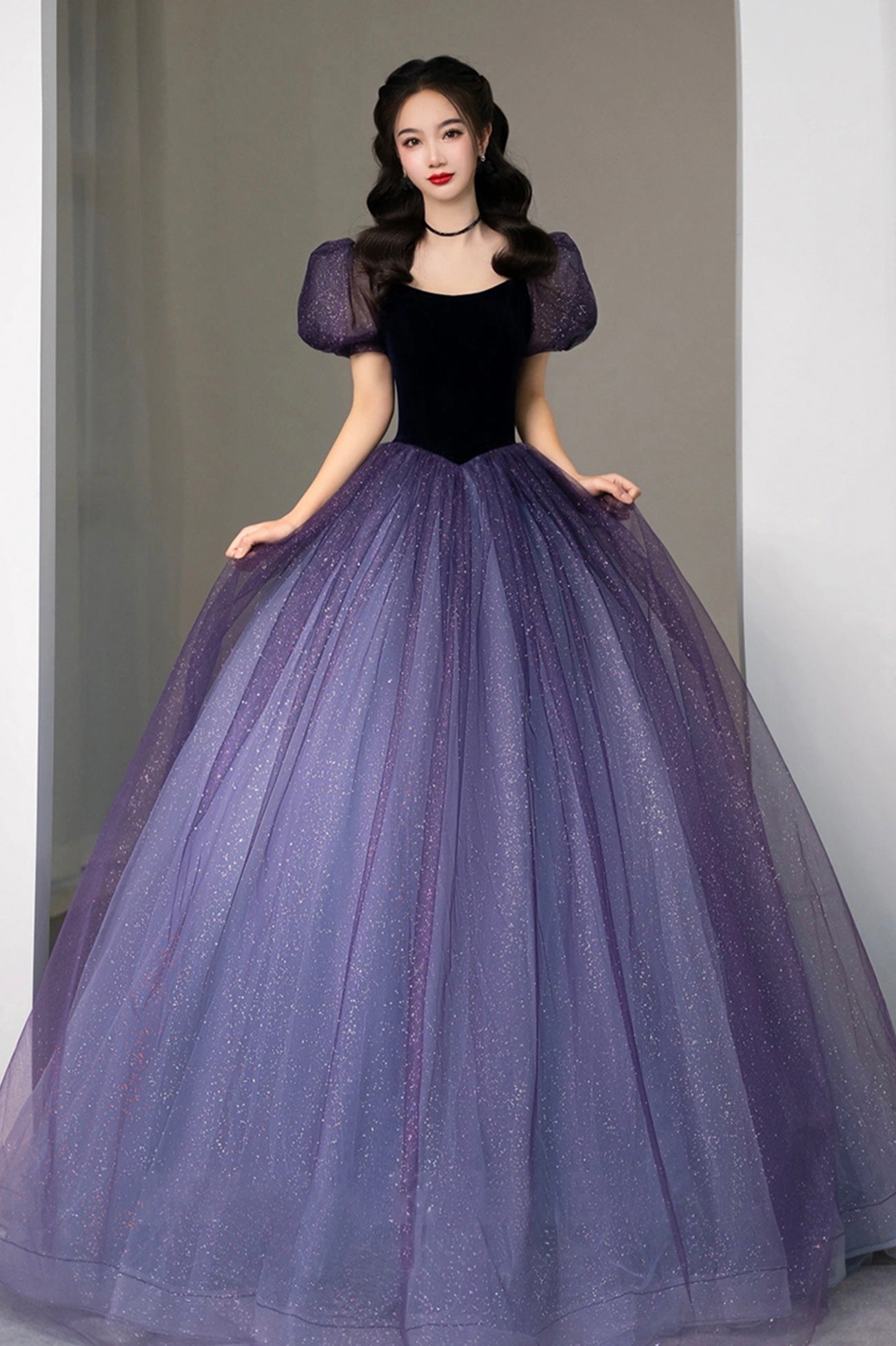 2020 Gothic Plus Size Black Purple Gothic Wedding Dresses Steampunk  Victorian Halloween Ball Gown For Vampire Country Garden Brides BR240I From  E_cigarette2019, $158.1 | DHgate.Com