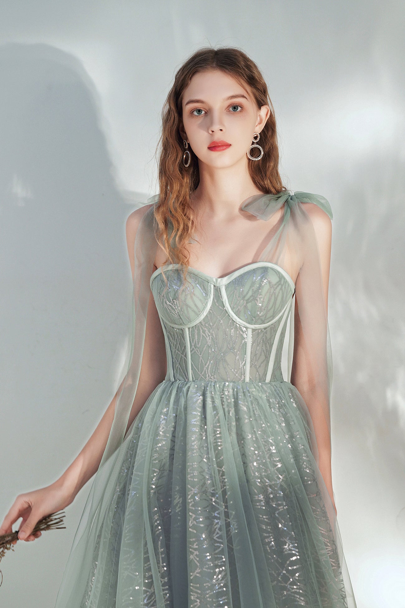 Cute Tulle Short Prom Dress with Sequins, A-Line Homecoming Party Dress