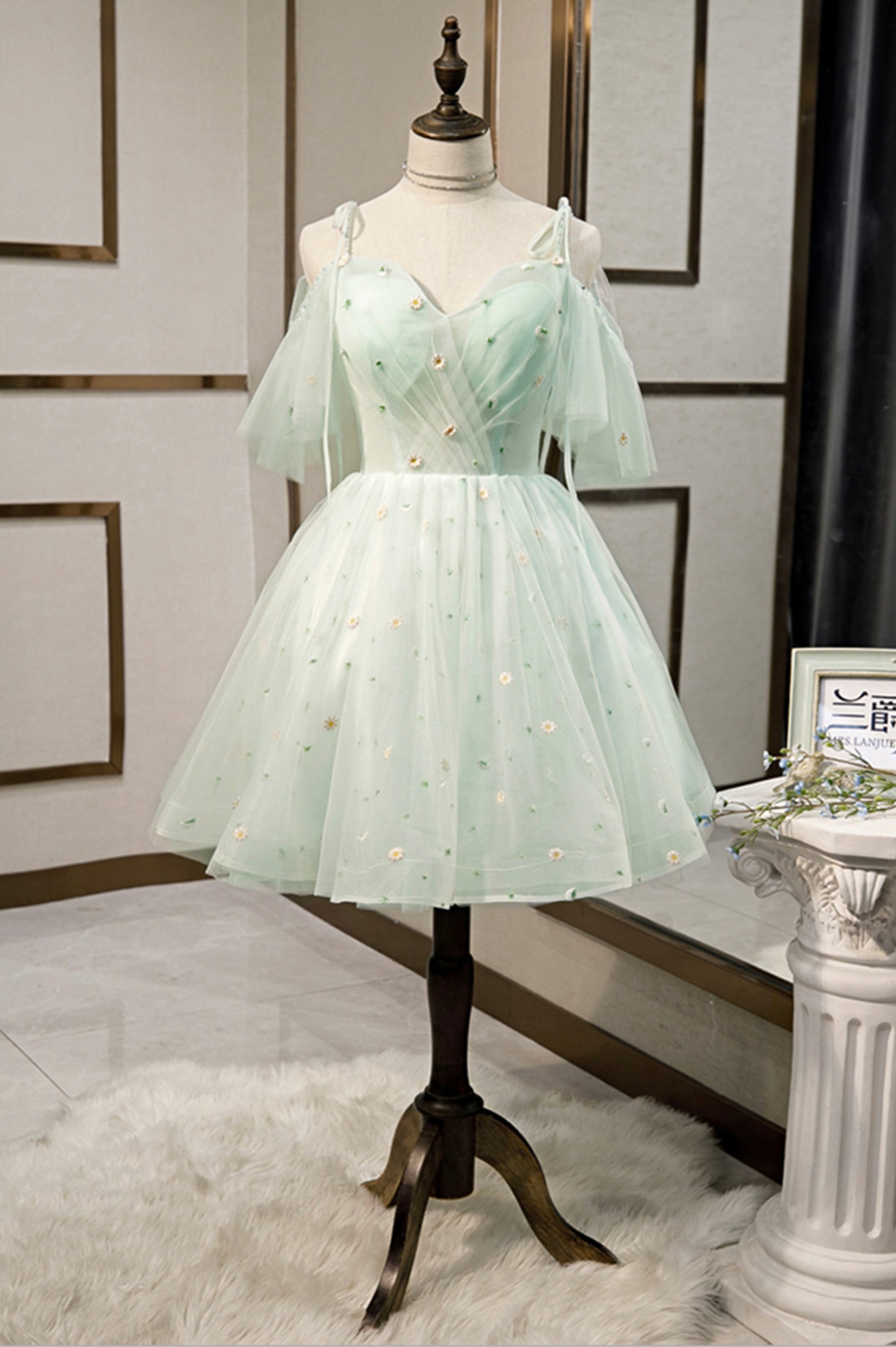 Short Prom Dresses Sexy Mint Green Homecoming Dress For Junior Birthday  Chiffon Dress · Dresscomeon · Online Store Powered by Storenvy