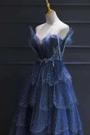 Blue Gown Stylish Party Wear Dress for Girls Online at Best Price